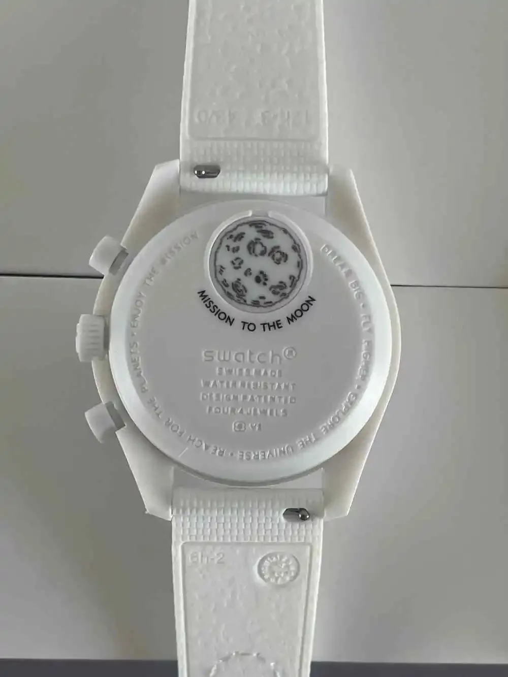 Swatch X Omega Moonswatch Snoopy Mission to the Moonphase White Men's Watch